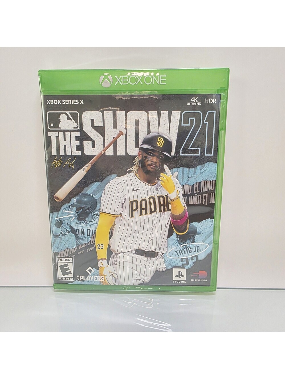 MLB The Show 21 for the Xbox Series X featuring cover athlete Fernando Tatis Jr.